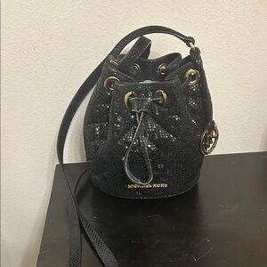 Michael Kors Black Small Bucket Bag